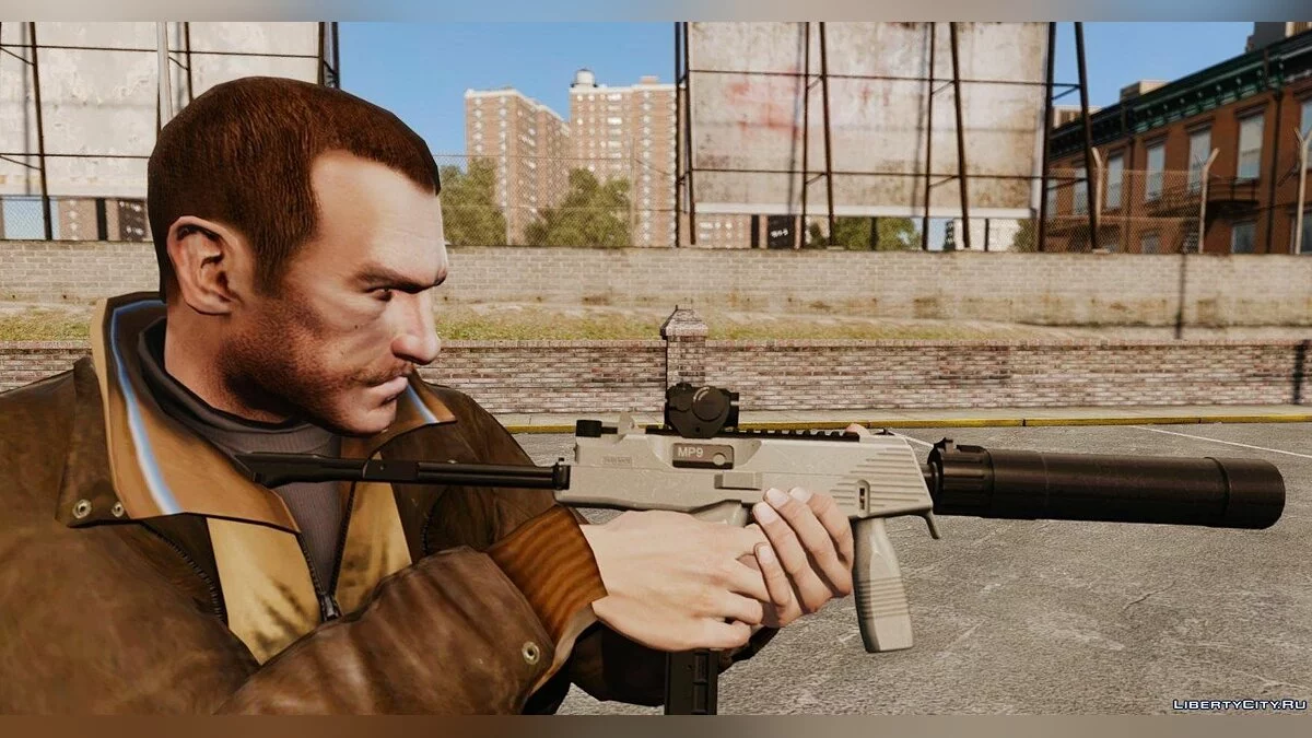 Taktische Maschinenpistole MP9 v3 / GTA 4