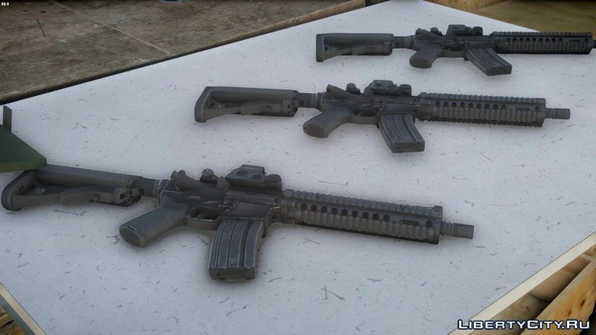 HD MK18 SBR / GTA 4