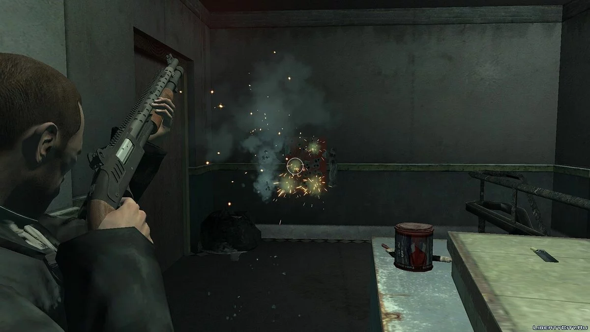 12 Gauge Pump-Action Shotgun from Serious Sam 4 / GTA 4