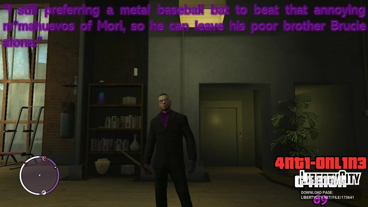 Restored Unused Full Pool Cue Melee Weapon / GTA 4