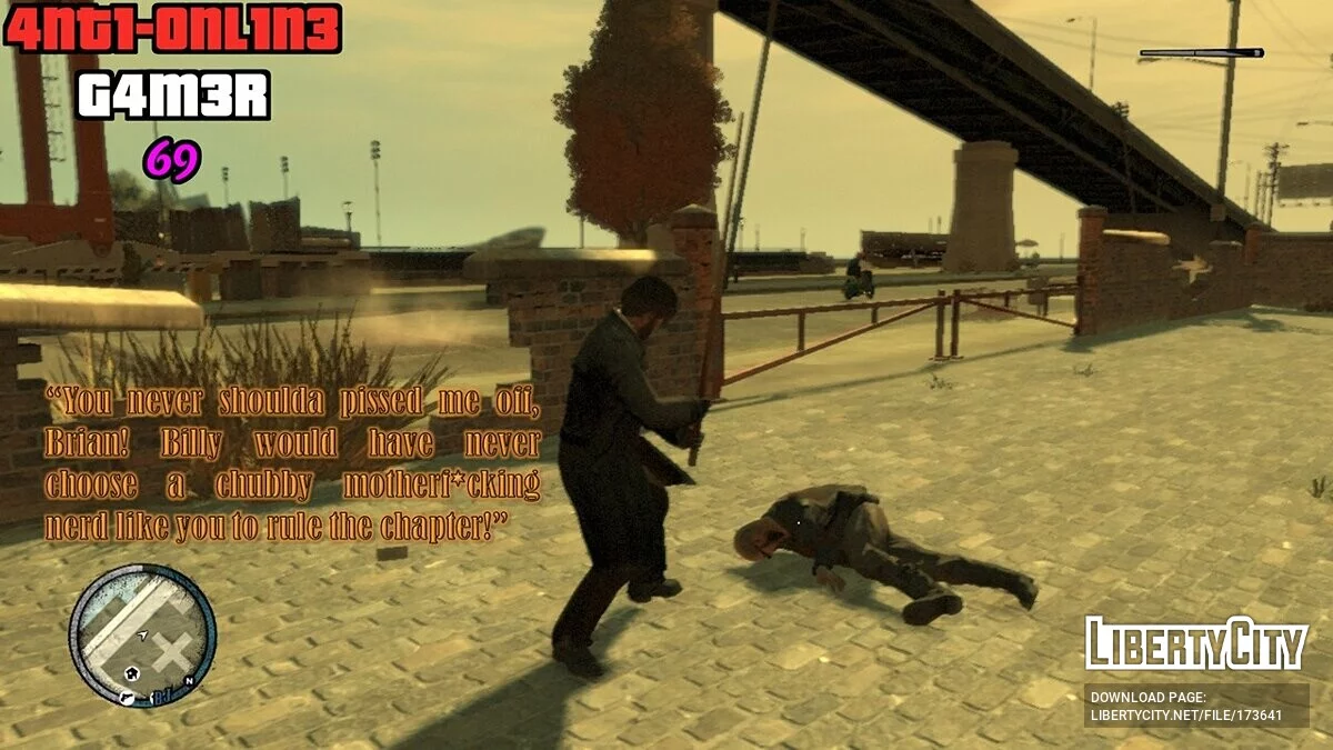 Restored Unused Full Pool Cue Melee Weapon / GTA 4