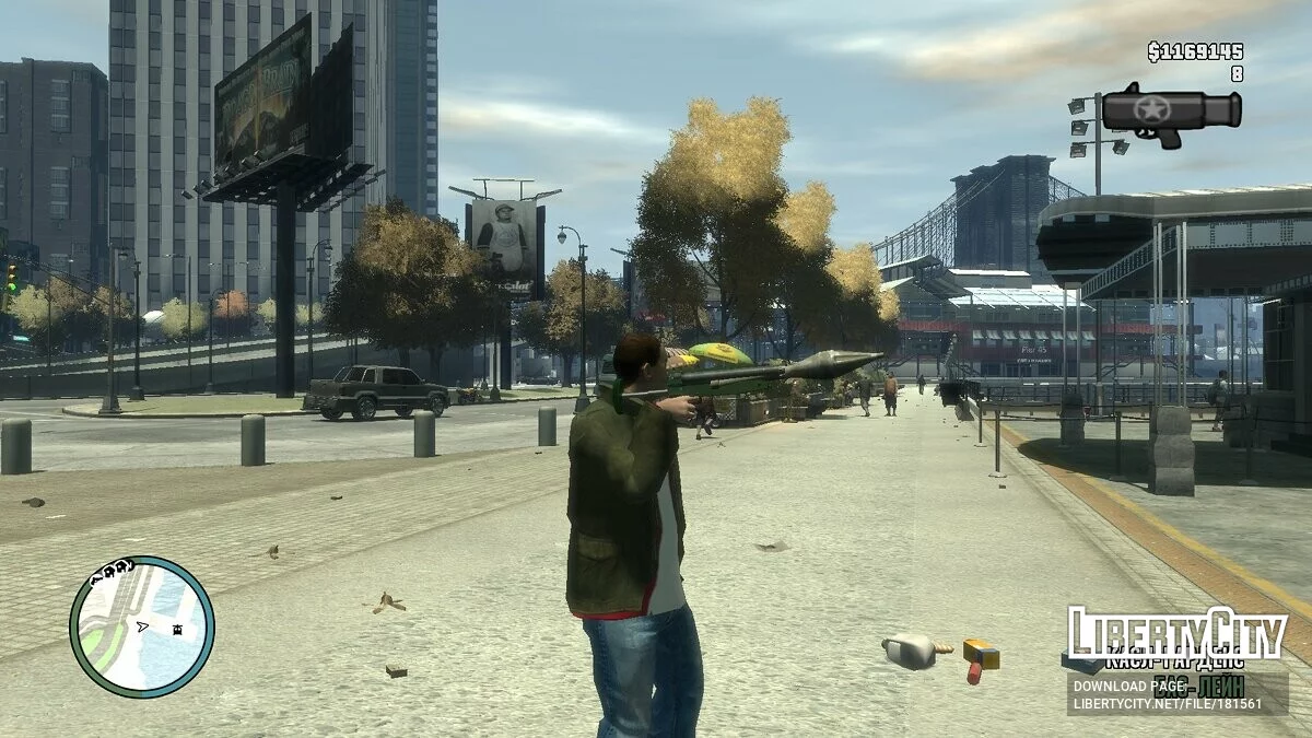 Weapons and weapon icons from GTA CTW / GTA 4