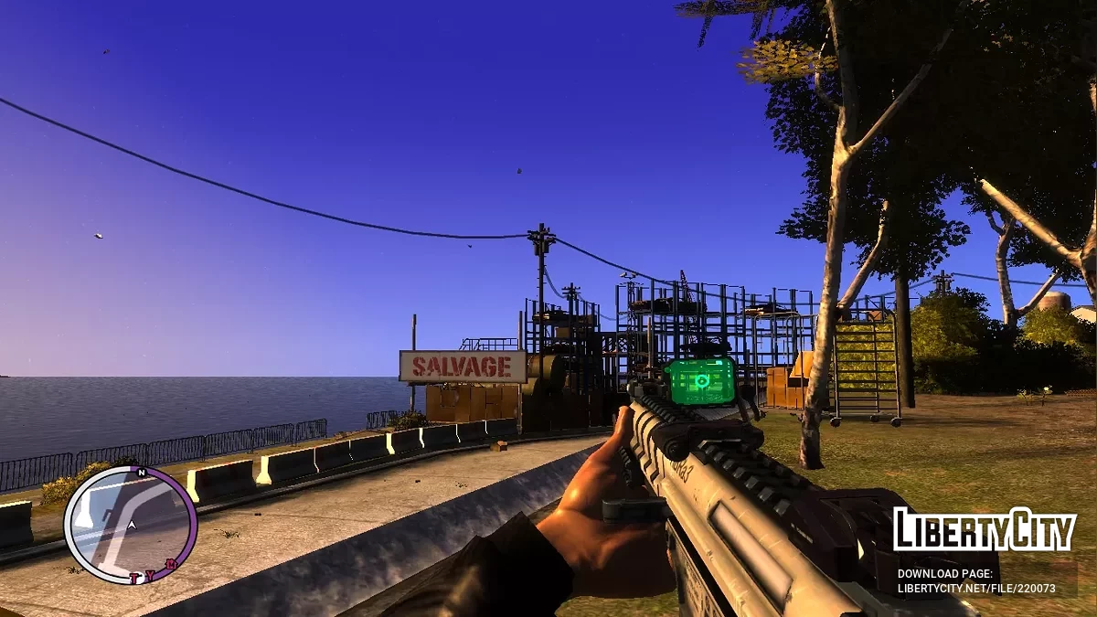 HBRa3 from Call of duty Advanced warfare [IV/EFLC] / GTA 4