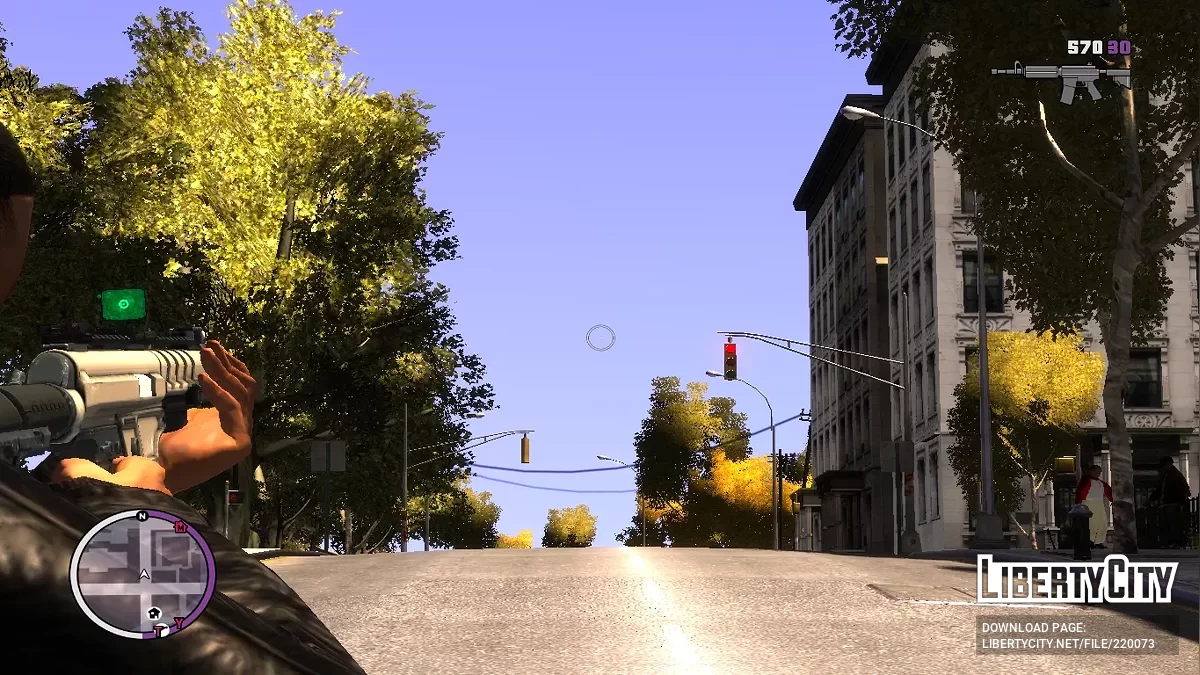 HBRa3 from Call of duty Advanced warfare [IV/EFLC] / GTA 4