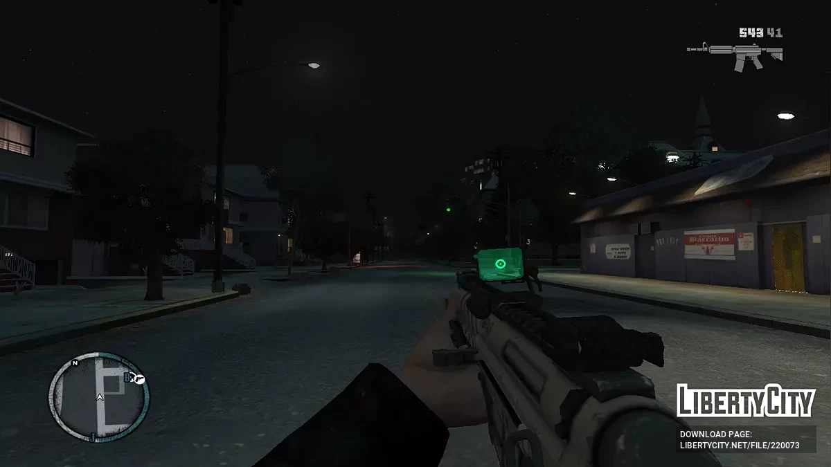 HBRa3 from Call of duty Advanced warfare [IV/EFLC] / GTA 4