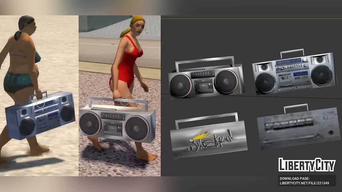 80's Props for GTA Vice City Nextgen / GTA 4
