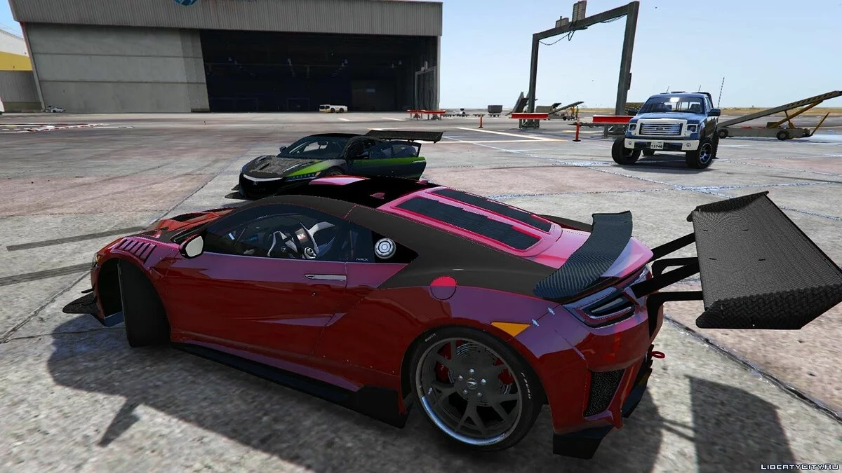Acura NSX 2015 Track Spec (Розблоковано) / GTA 5