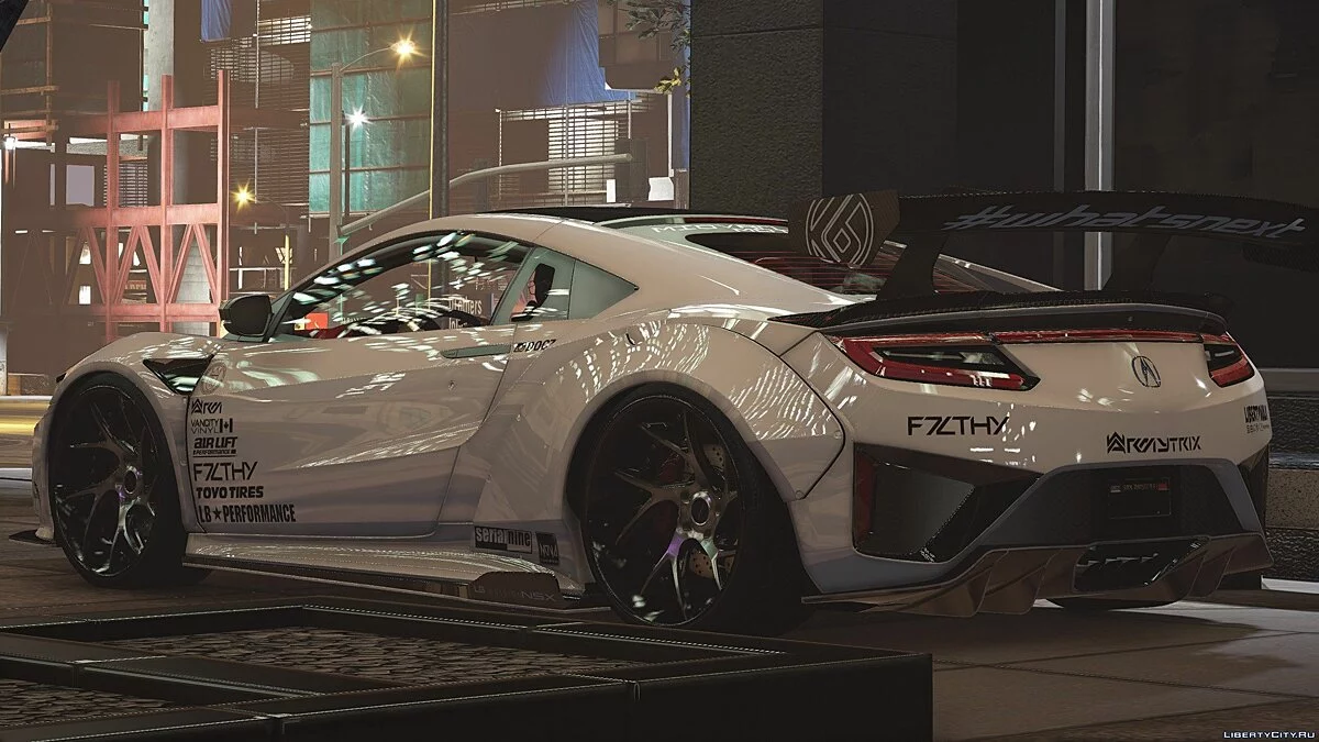 F7LTHY Liberty Walk NSX [Mod-Kit | Add-on] 2.0 / GTA 5