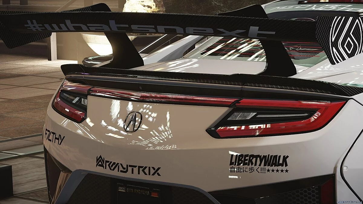 F7LTHY Liberty Walk NSX [Mod-Kit | Add-on] 2.0 / GTA 5