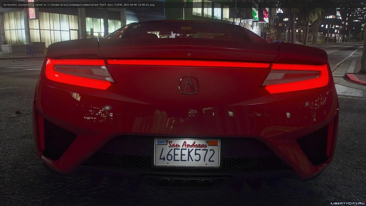 2016 Acura NSX 1.0 / GTA 5