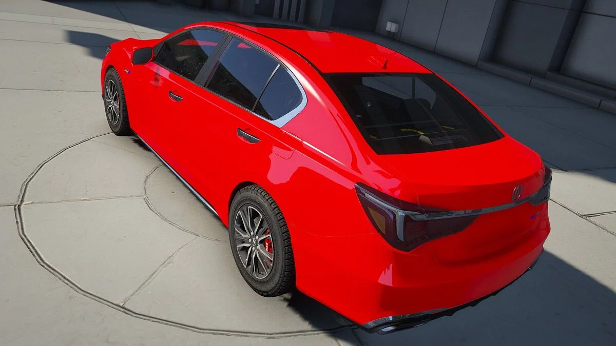 Acura RLX Sport Hybrid SH-AWD 2017 v1.0 / GTA 5