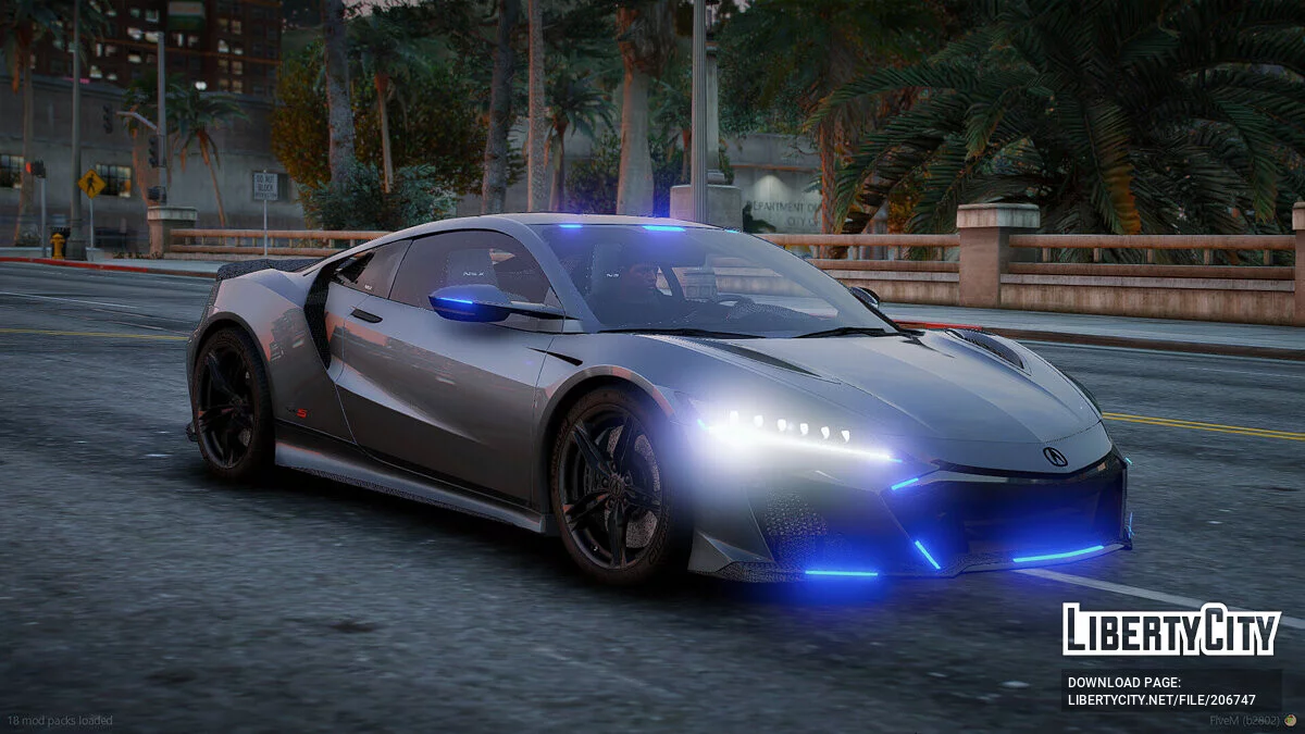 2023 Acura NSX v1.0.0 / GTA 5