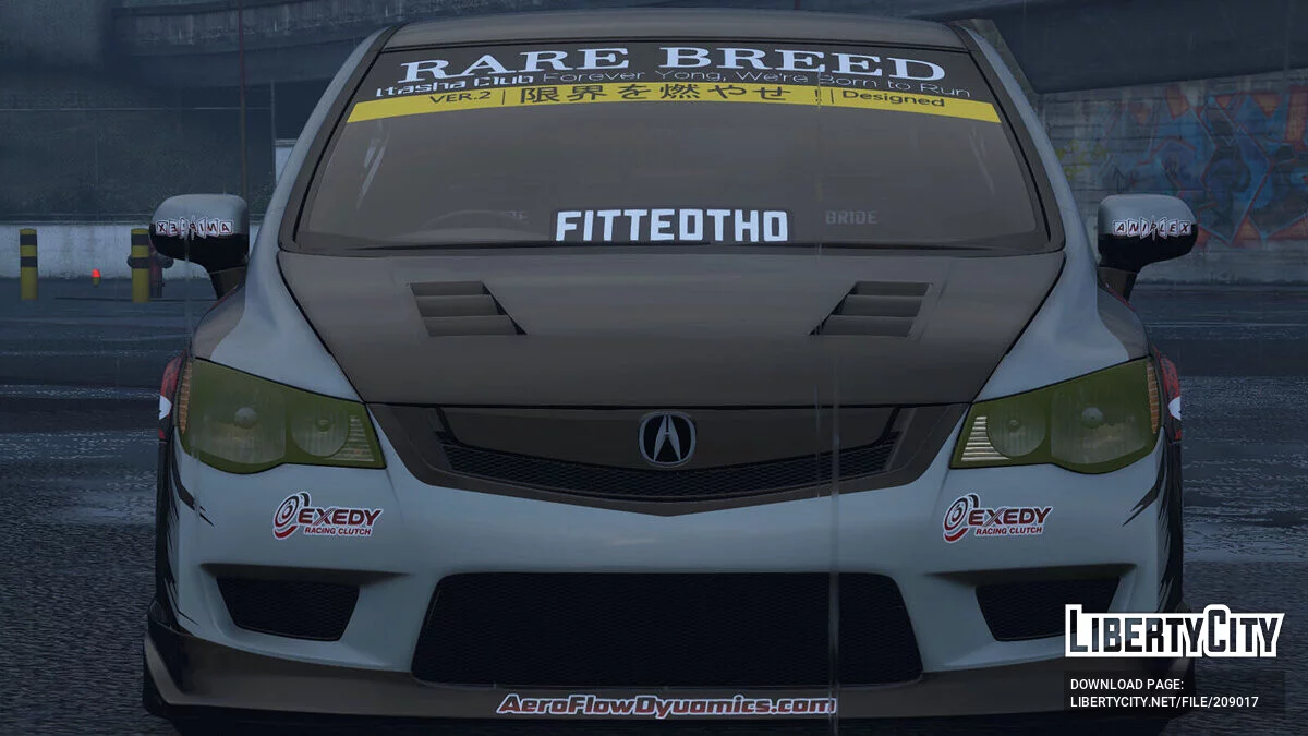 Acura CSX Type-S Sword Art Online / GTA 5