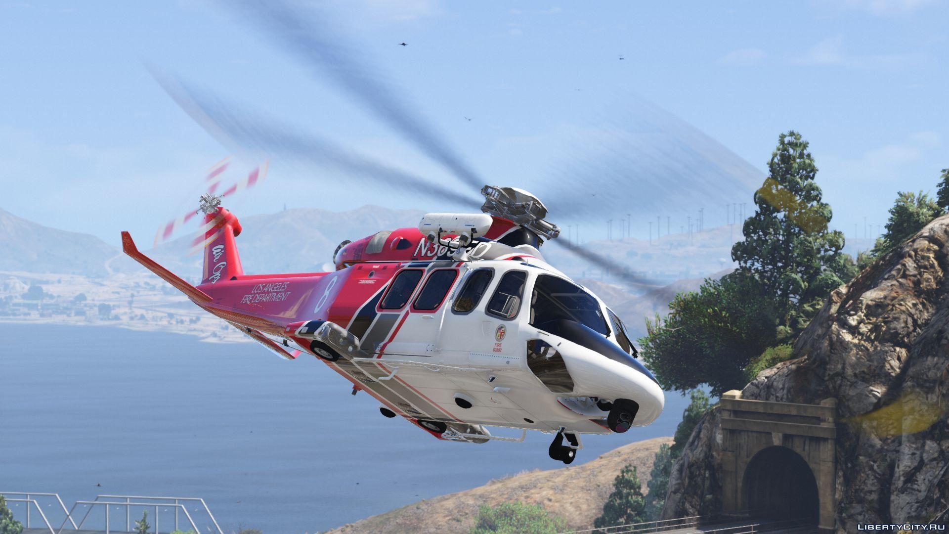 медицинский вертолет gta 5 (119) фото