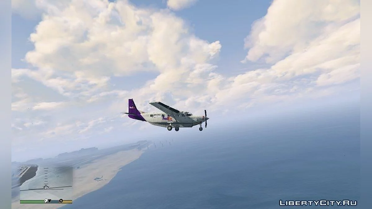 Cessna Caravan 208 Fedex GTA V / GTA 5