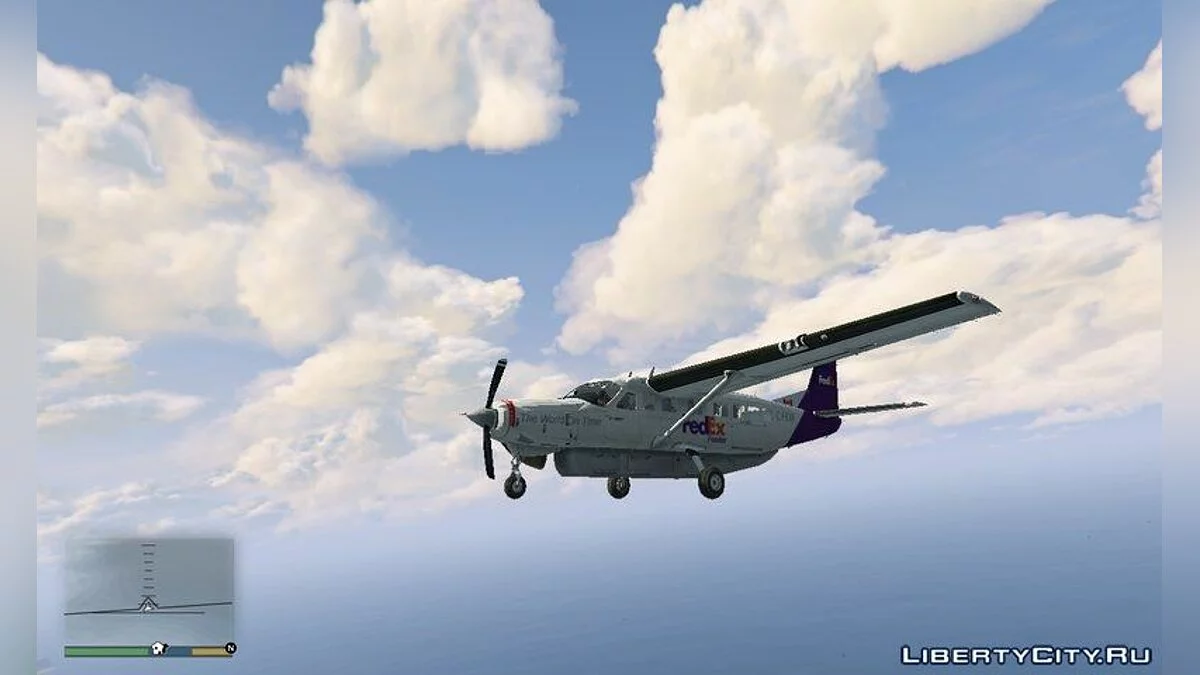 Cessna Caravan 208 Fedex GTA V / GTA 5