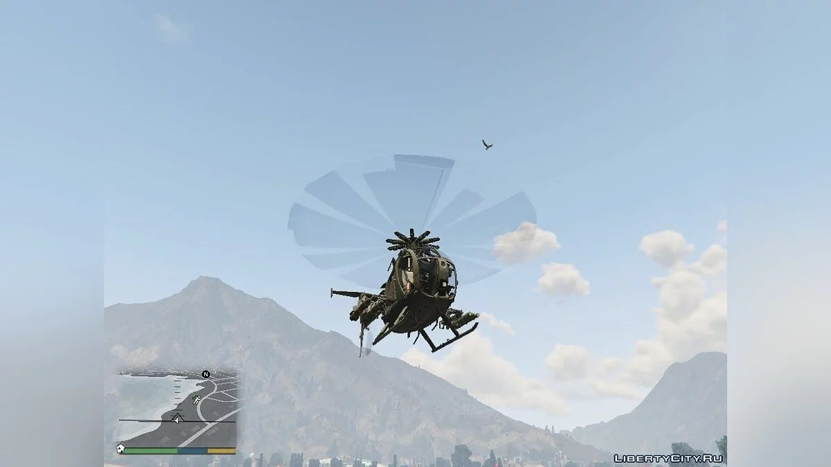 AH-6J Little Bird Navy / GTA 5
