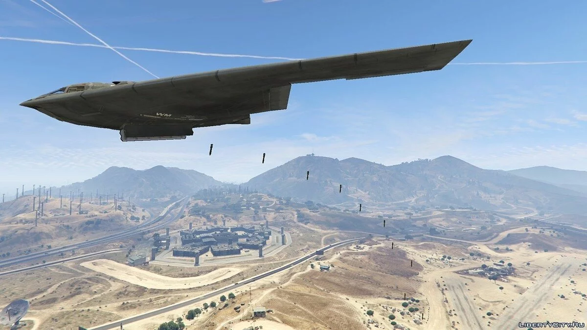 B-2A Spirit Стелс Бомбардувальник / GTA 5