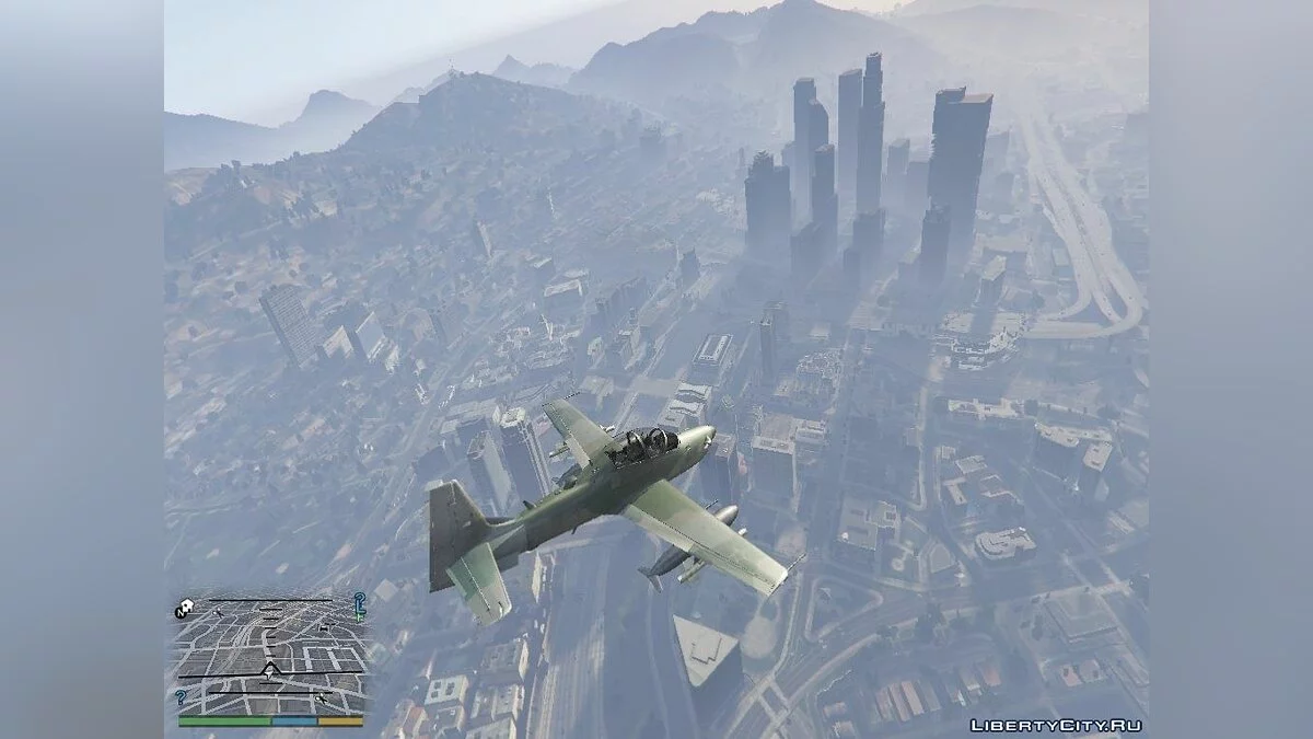 Embraer A-29B Super Tucano - Бразильські ВПС / GTA 5