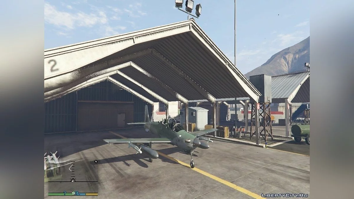 Embraer A-29B Super Tucano - Бразильські ВПС / GTA 5