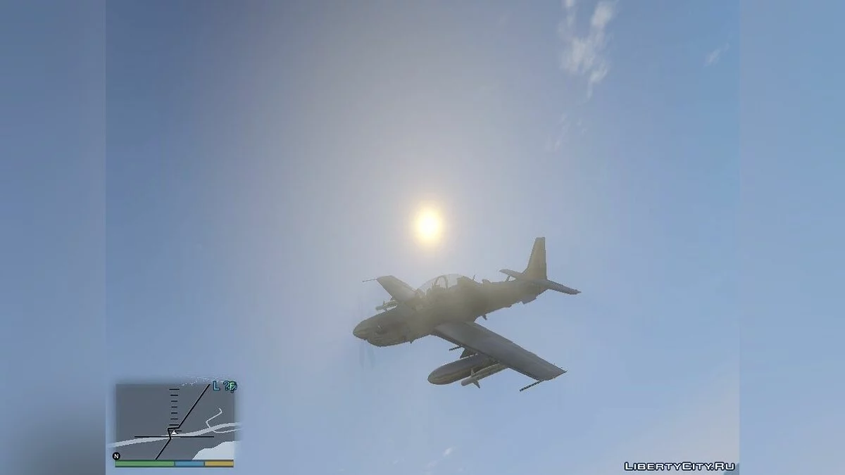 Embraer A-29B Super Tucano - Бразильські ВПС / GTA 5