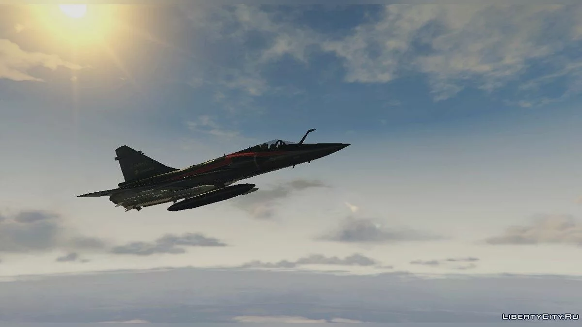 Dassault Mirage 2000-5 Black / GTA 5