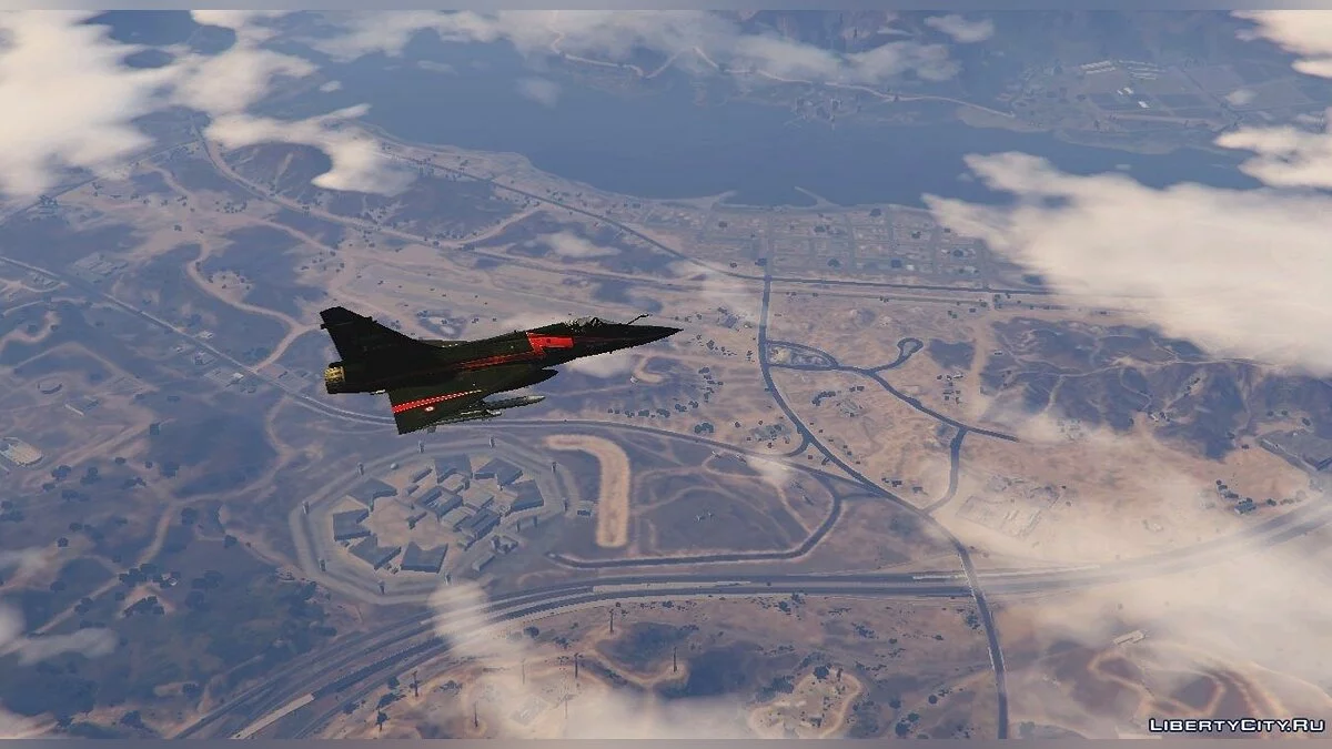 Dassault Mirage 2000-5 Black / GTA 5