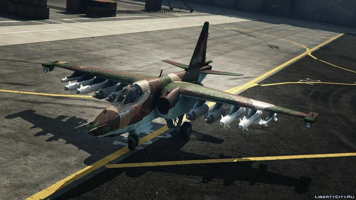 Su-25 [Додаток/Заміна] v1.1 / GTA 5