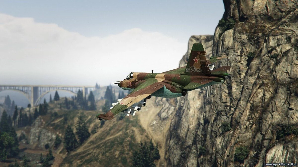 Su-25 [Додаток/Заміна] v1.1 / GTA 5