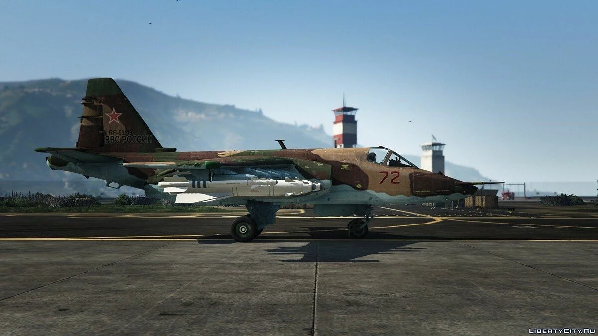 Su-25 [Додаток/Заміна] v1.1 / GTA 5