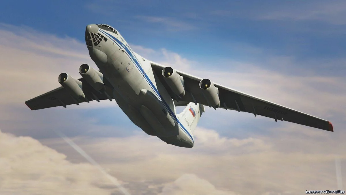 IL-76M [Add-On / Replace / Livery] v1.1 / GTA 5