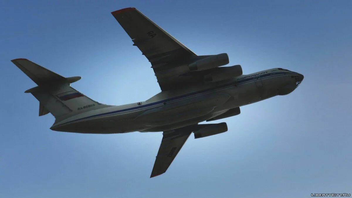 IL-76M [Add-On / Replace / Livery] v1.1 / GTA 5