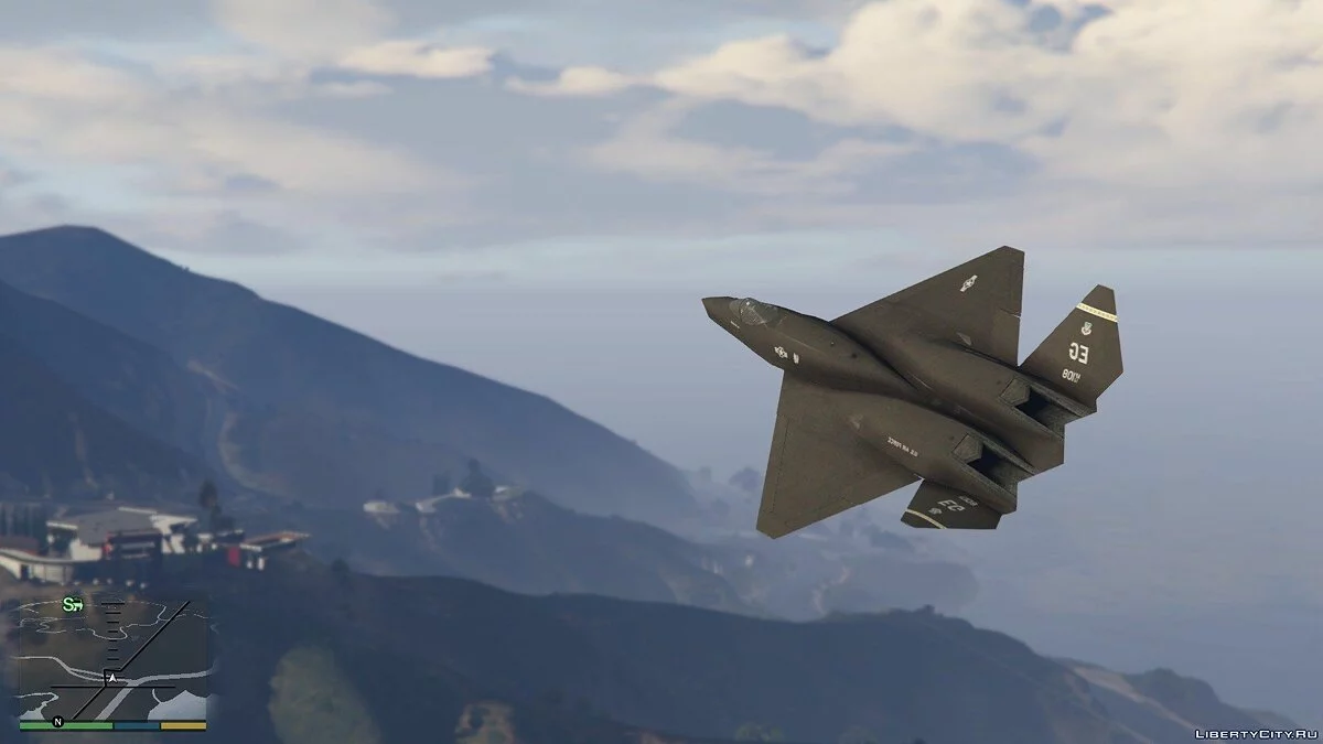 Northrop/McDonnell Douglas YF-23 [Додаток / Заміна] / GTA 5