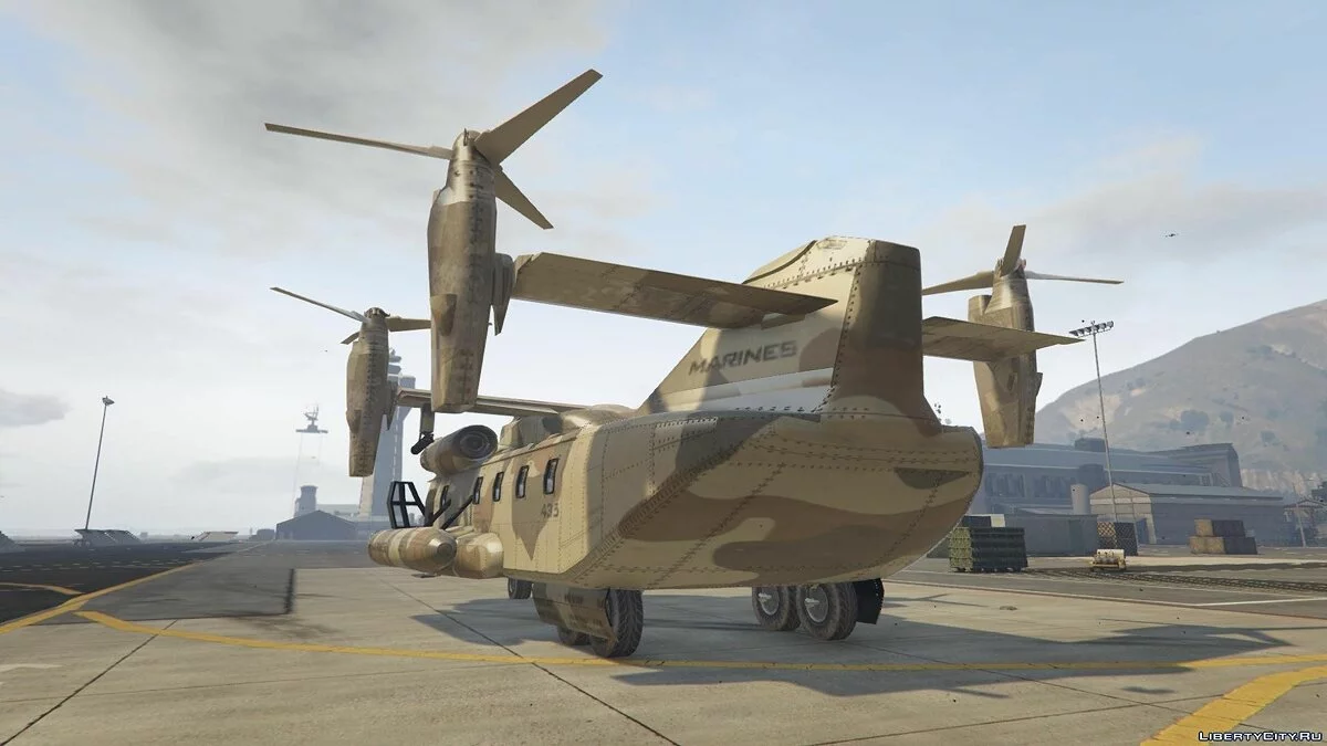 Avion cargo amphibie armé [+ Add-On] / GTA 5