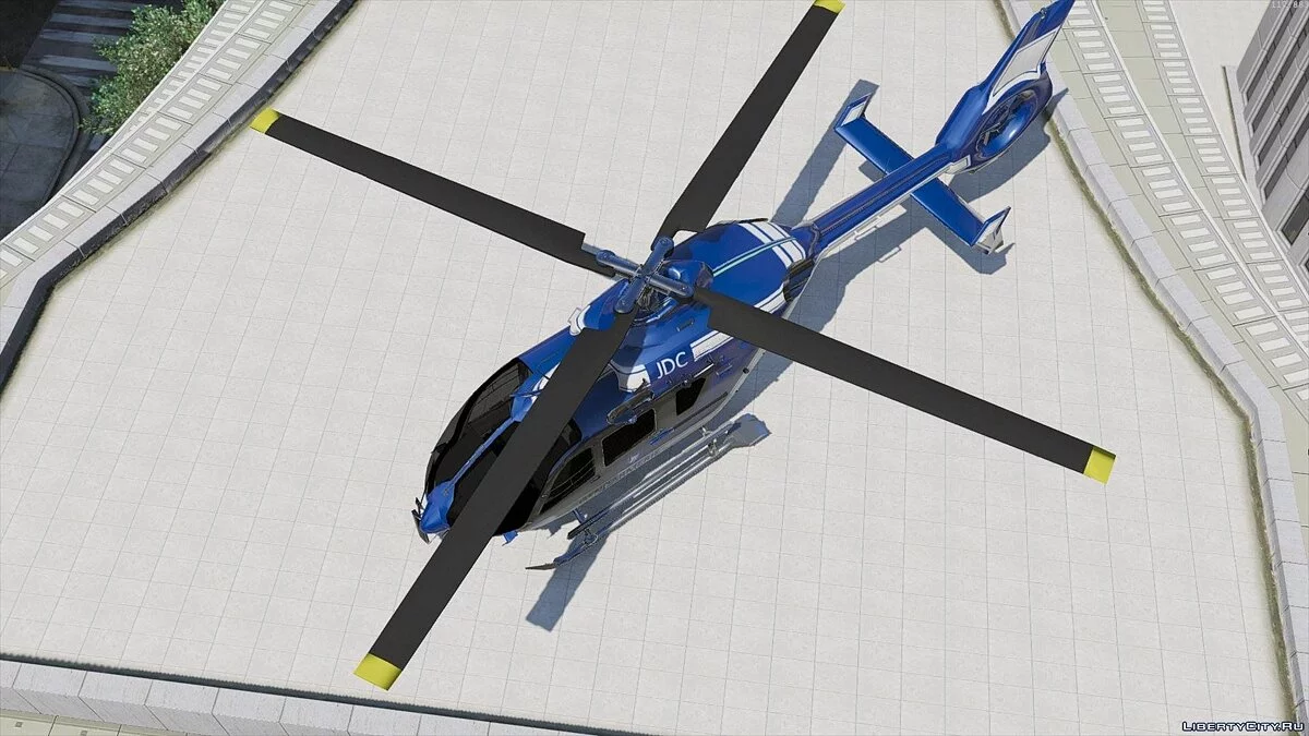 EC-135 Gendarmerie + Template 0.1 / GTA 5