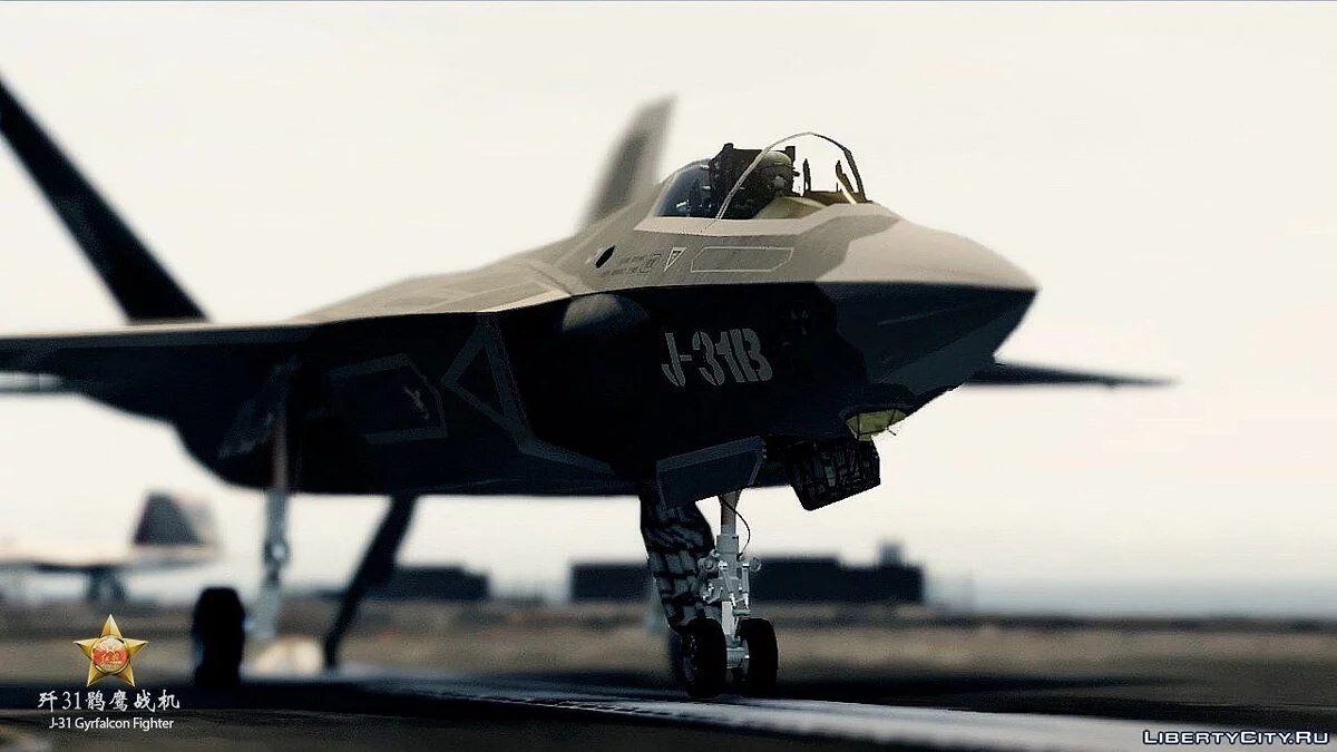 J-31 格里法尔肯战斗机 [附加/替换] V1.0 / GTA 5