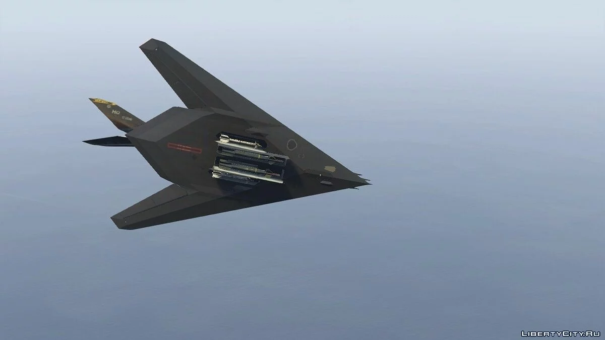 Lockheed F-117 Nighthawk Black [Add-On] 2.0 / GTA 5