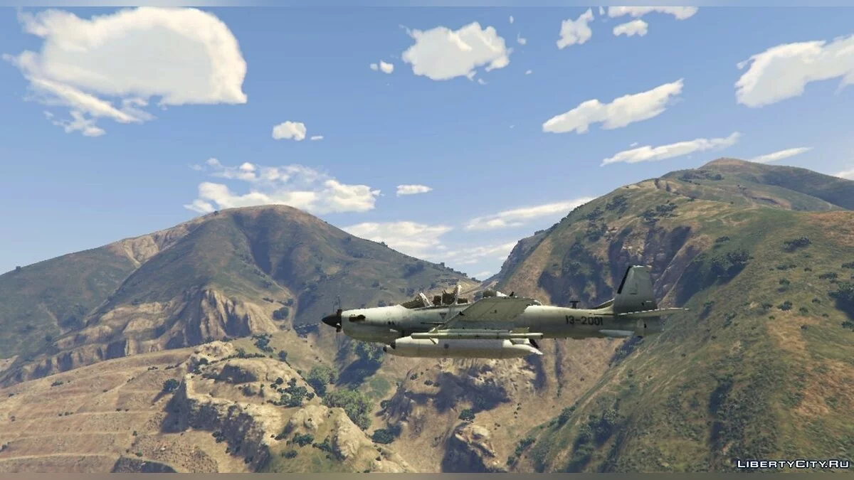 Embraer A-29B Super Tucano US Factory [Livery] 1.1 / GTA 5