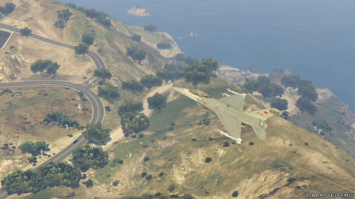 F-16A Block 15 Configuration (Lazer Replace) 1.0 / GTA 5