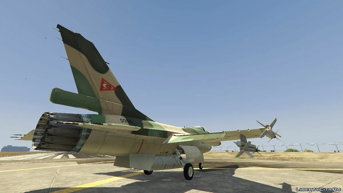 F-16A Block 15 Configuration (Lazer Replace) 1.0 / GTA 5