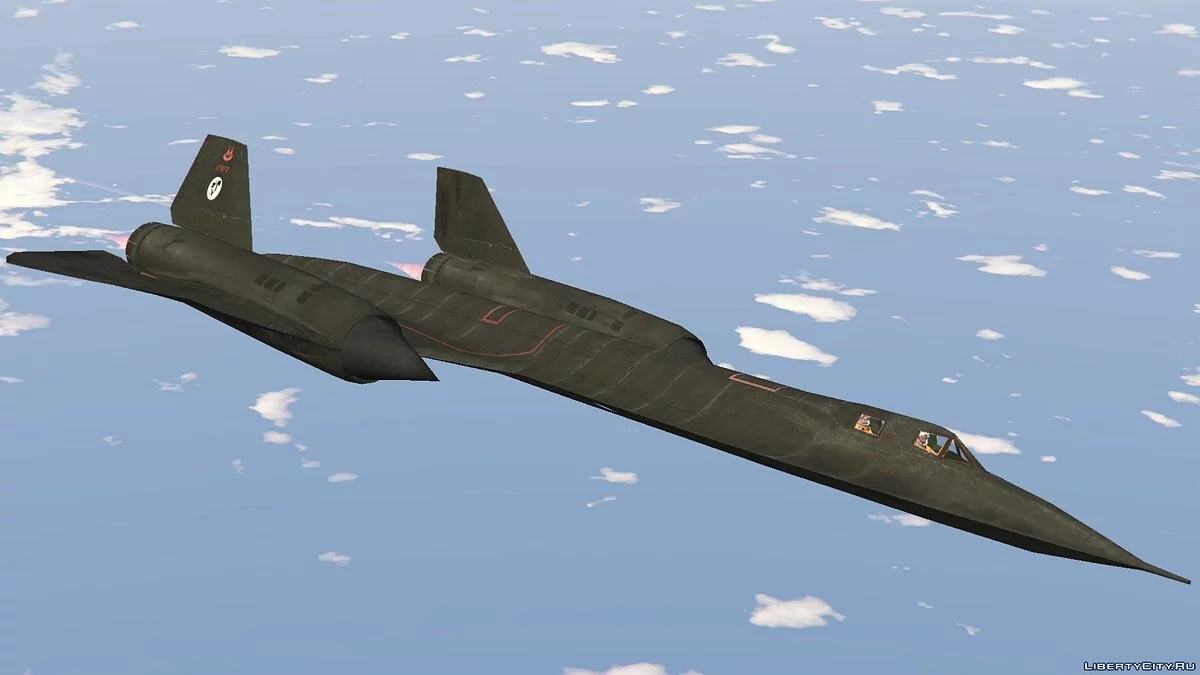 SR-71A Blackbird (schnellster Jet der Welt) / GTA 5