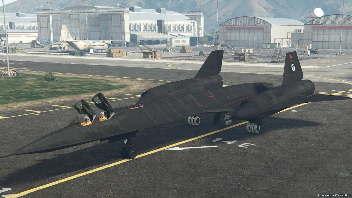 SR-71A Blackbird (schnellster Jet der Welt) / GTA 5