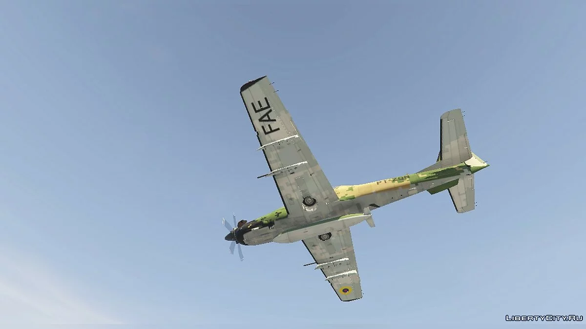 Пакет Embraer EMB-314 Tucano [Додаток] 1.1 / GTA 5