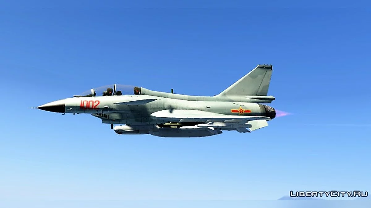 J-10S (Strike) Двомісний HQ [Додаток / Заміна] 1.0 / GTA 5