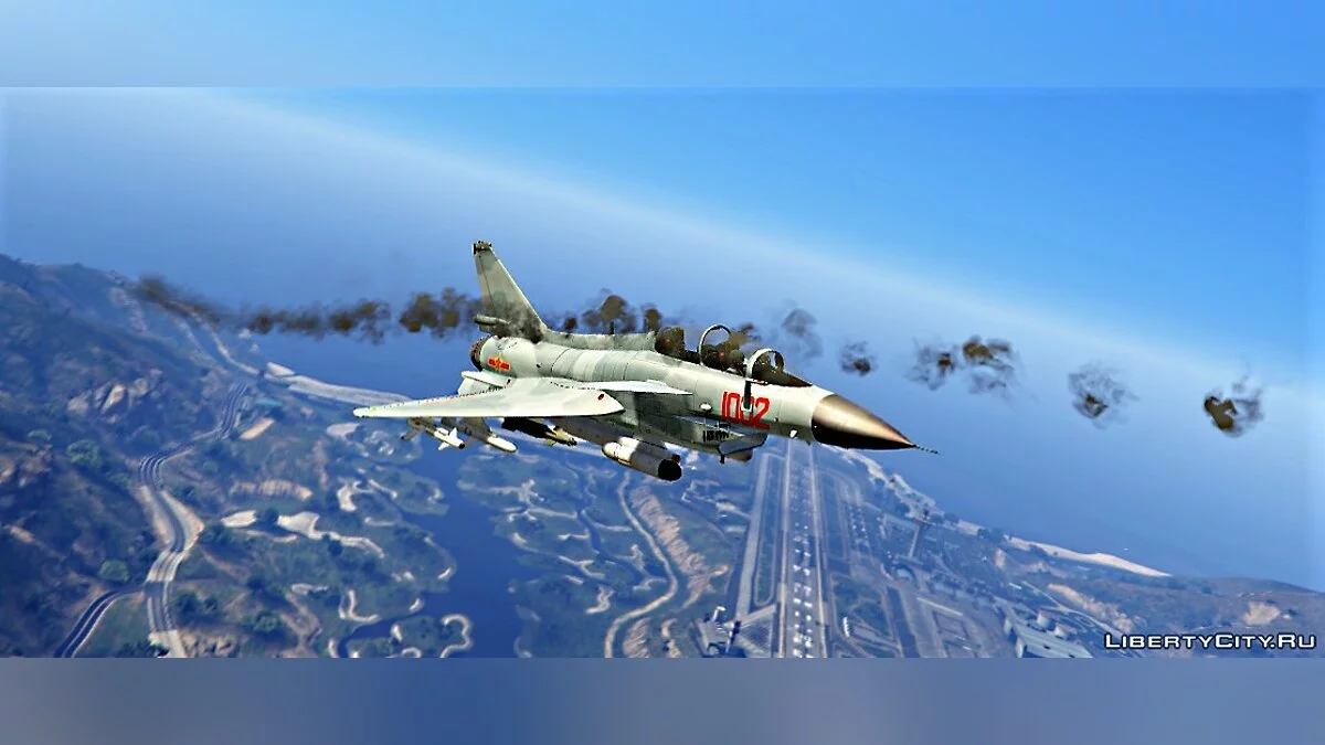 J-10S (Strike) Двомісний HQ [Додаток / Заміна] 1.0 / GTA 5