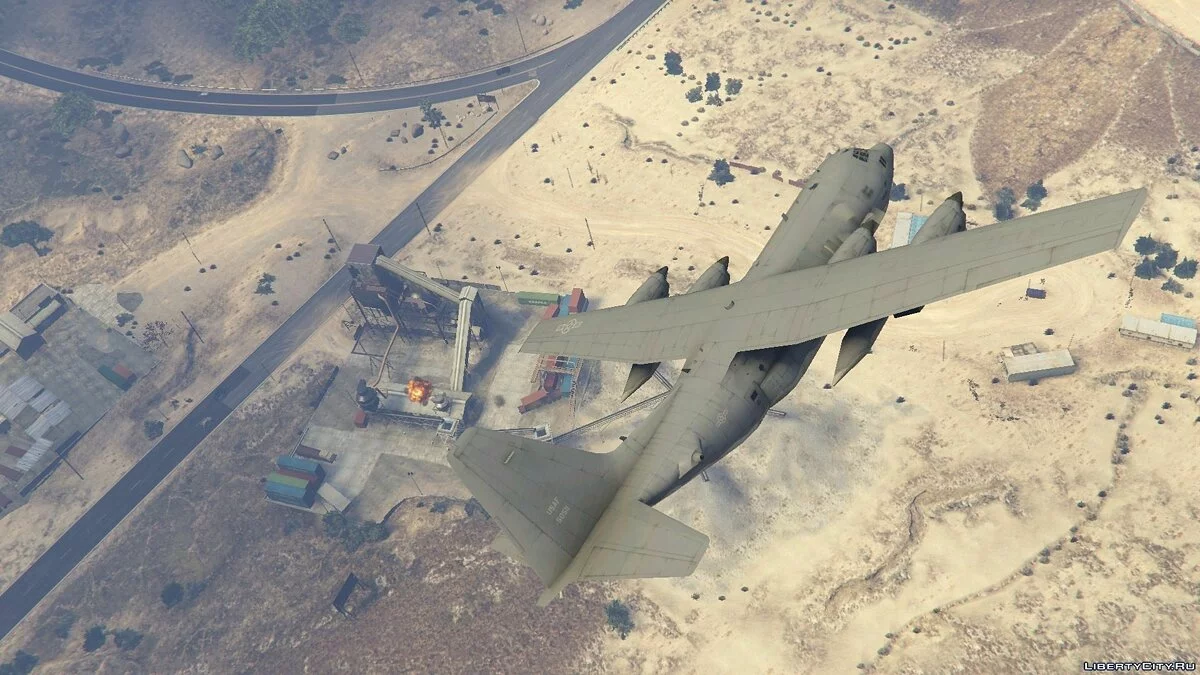 AC-130U Spooky II Gunship [Add-On | Working Cannons] / GTA 5