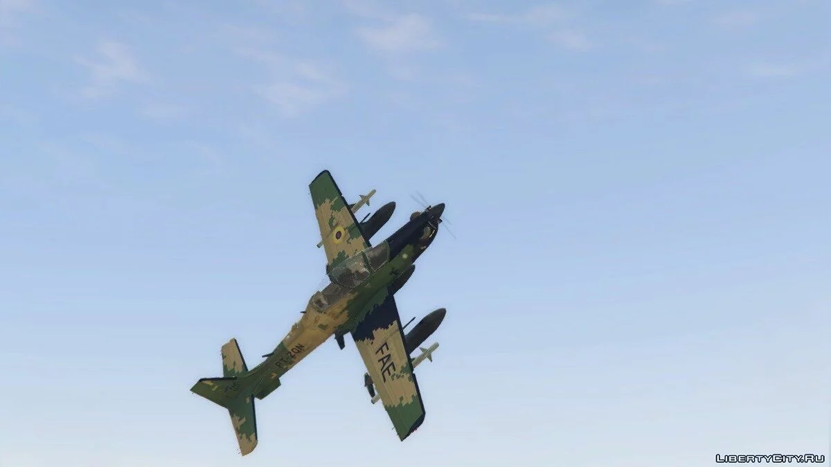 Embraer A-29B Super Tucano [Add-On] / GTA 5