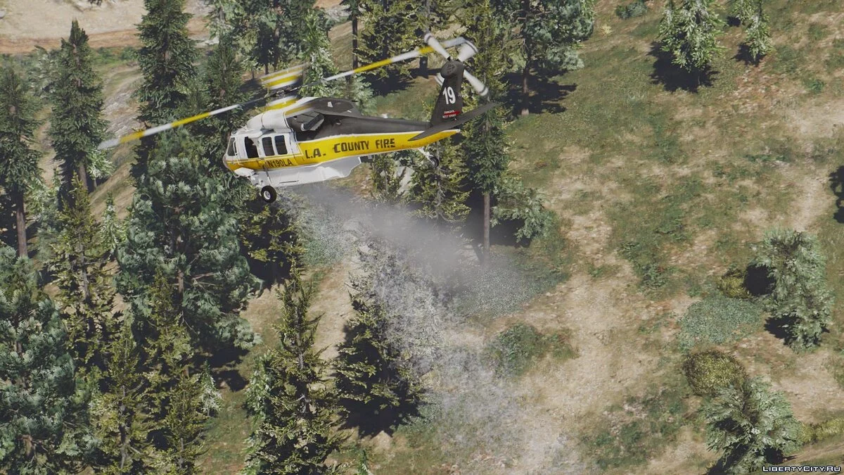 S-70A Firehawk消防直升机 [附加 | 雨刷] / GTA 5