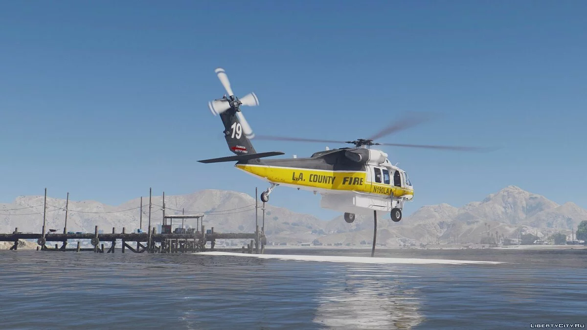 S-70A Firehawk消防直升机 [附加 | 雨刷] / GTA 5