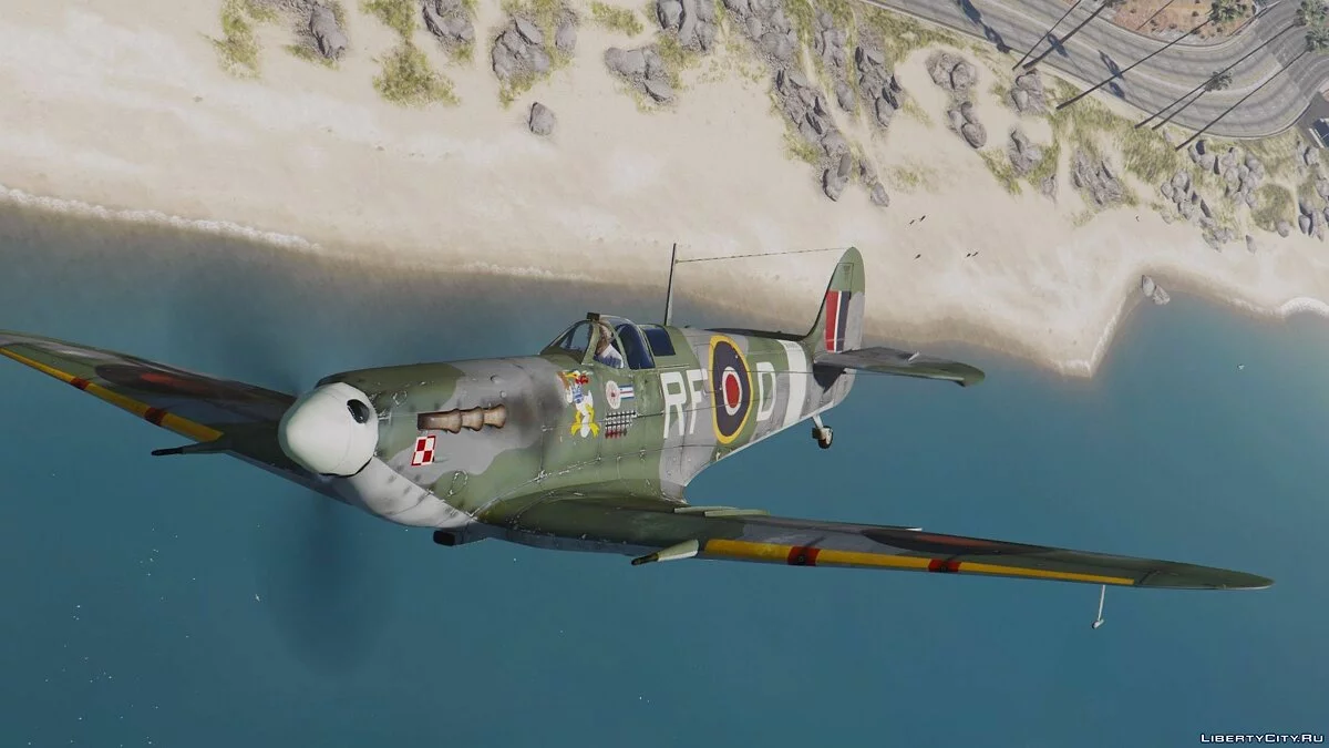 Supermarine Spitfire Mk.IIB [Add-On] / GTA 5